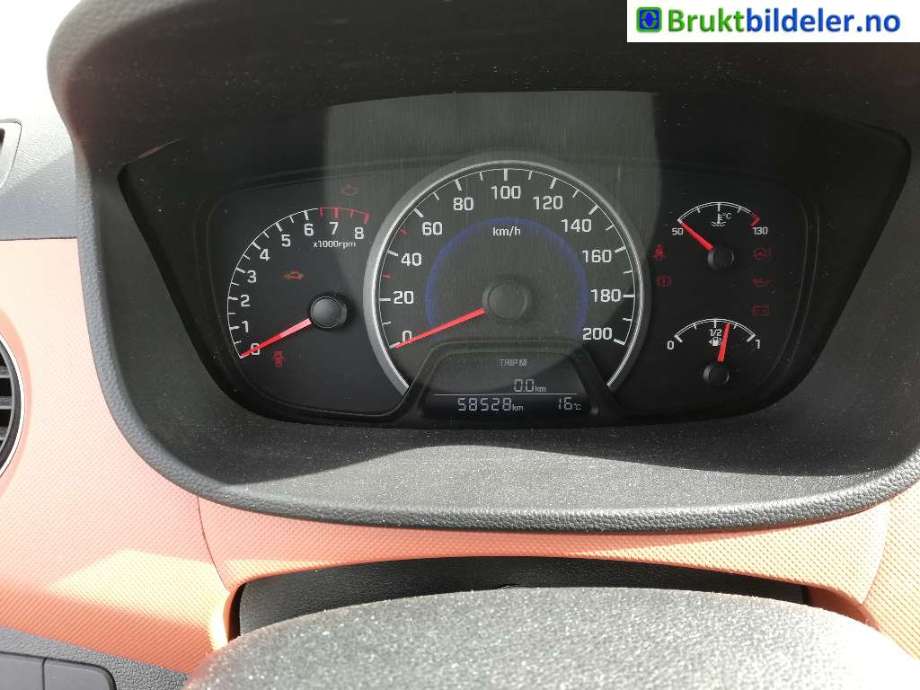 Hyundai i10 2014-2018 (Type II) delebil , Motorkode: G3LA, Girkassekode: 