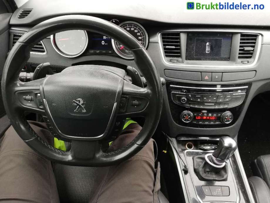 Peugeot 508 2011-2014 (Type I, Fase 1) delebil , Motorkode: 9HR, Girkassekode:
