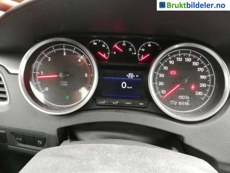 Peugeot 508 2011-2014 (Type I, Fase 1) delebil , Motorkode: 9HR, Girkassekode:
