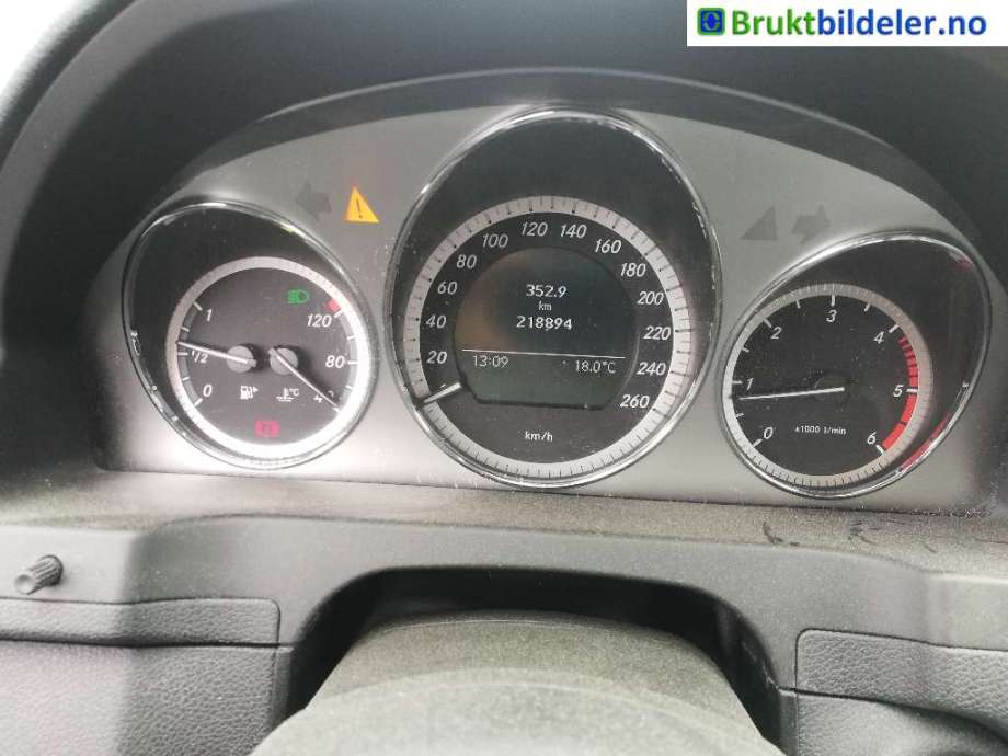 Mercedes C-Klasse 2007-2011 (Fase 1) (W204) (W204), Motorkode: OM646.811, Girkassekode: 
