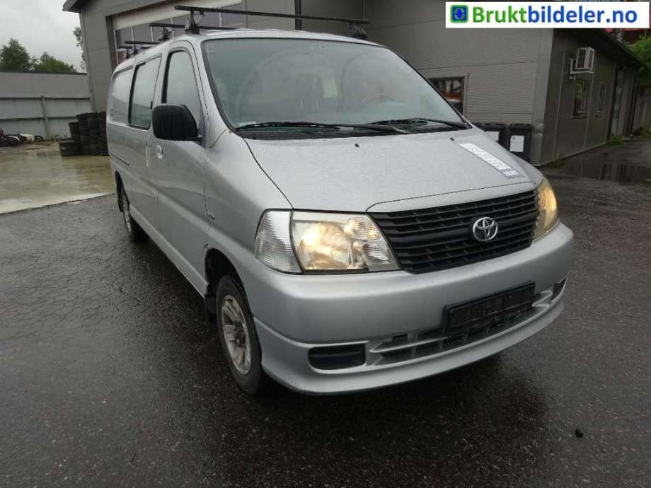 Toyota Hiace, 2007-2012 (Fase 3)  delebil , Motorkode: 2KD-FTV