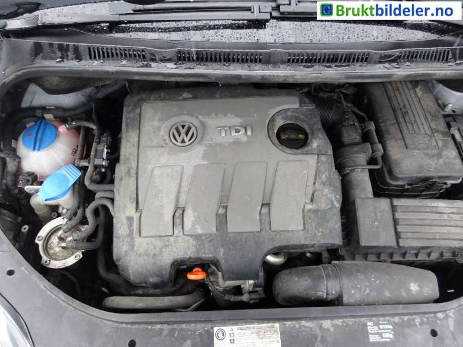 VW Golf, Plus/Cross 2009-2013 (Fase 2) delebil , Motorkode: CAYC, Girkassekode: 