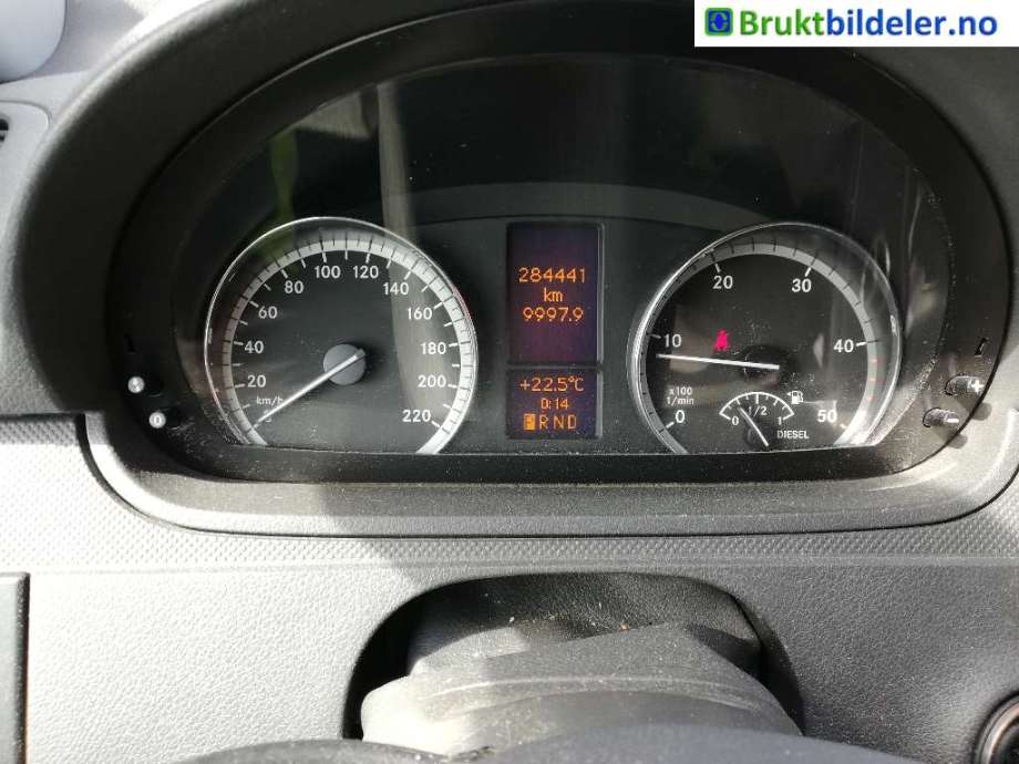 Mercedes Vito/Viano 2010-2014 (Fase 2) (W639) (W639), Motorkode: OM651.940, Girkassekode: 