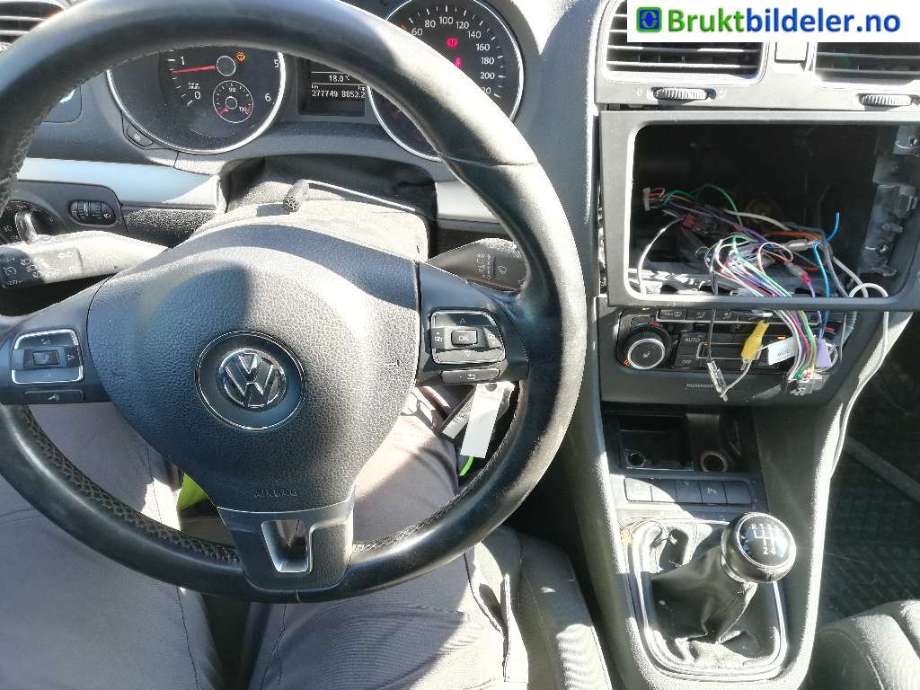 VW Golf VI 2008-2012 delebil , Motorkode: CAYC, Girkassekode: