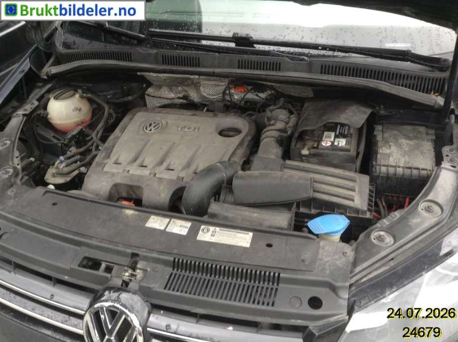 VW Sharan, 2010->> (Type II) delebil , Motorkode: CFFB