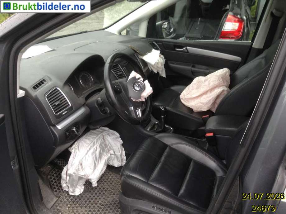 VW Sharan 2010-->> (Type II) , Motorkode: CFFB, Girkassekode: