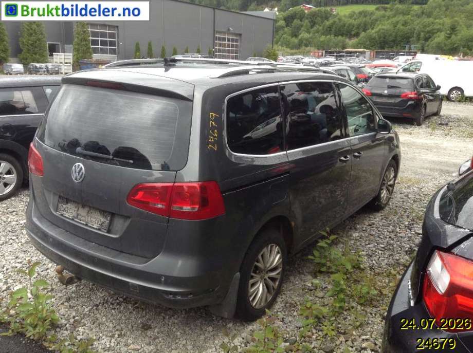 VW Sharan 2010-->> (Type II) , Motorkode: CFFB, Girkassekode:
