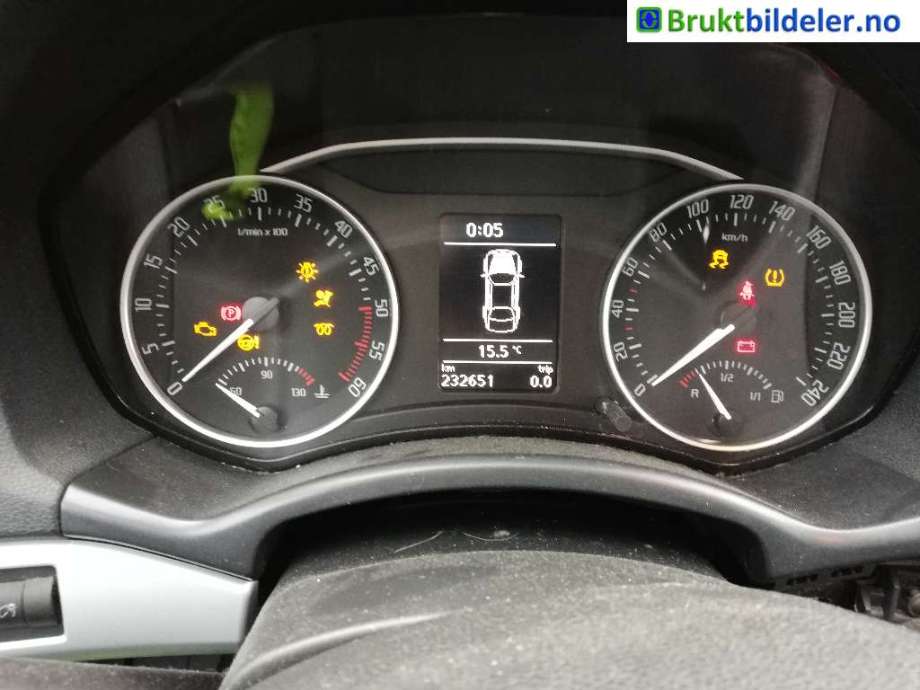 Škoda Octavia 2009-2013 (Type II, Fase 2) , Motorkode: CAYC, Girkassekode: