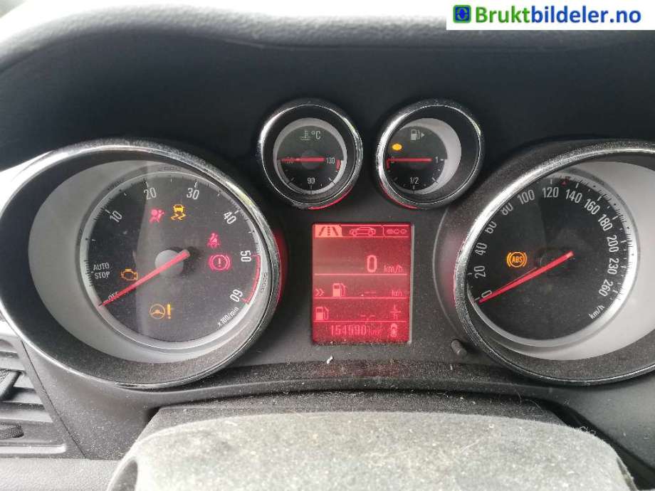 Opel Zafira Tourer 2012-2018 , Motorkode: B16DTH, Girkassekode: