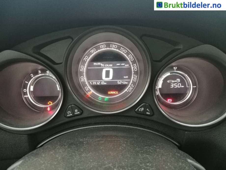 Citroën C4 2011-2017 (Type II) , Motorkode: HNY, Girkassekode: 