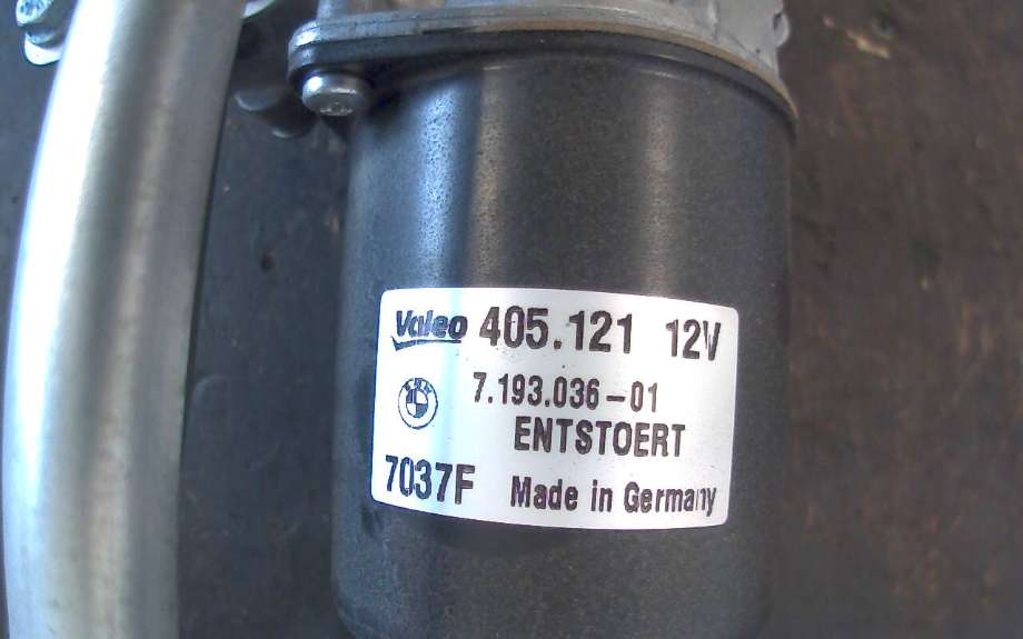 Viskermotor frontrute til BMW 1-Serie 2004-2011 (E81/E82/E87/E88) (E81/E82/E87/E88) (BMW|7 193 036-01|405121|)