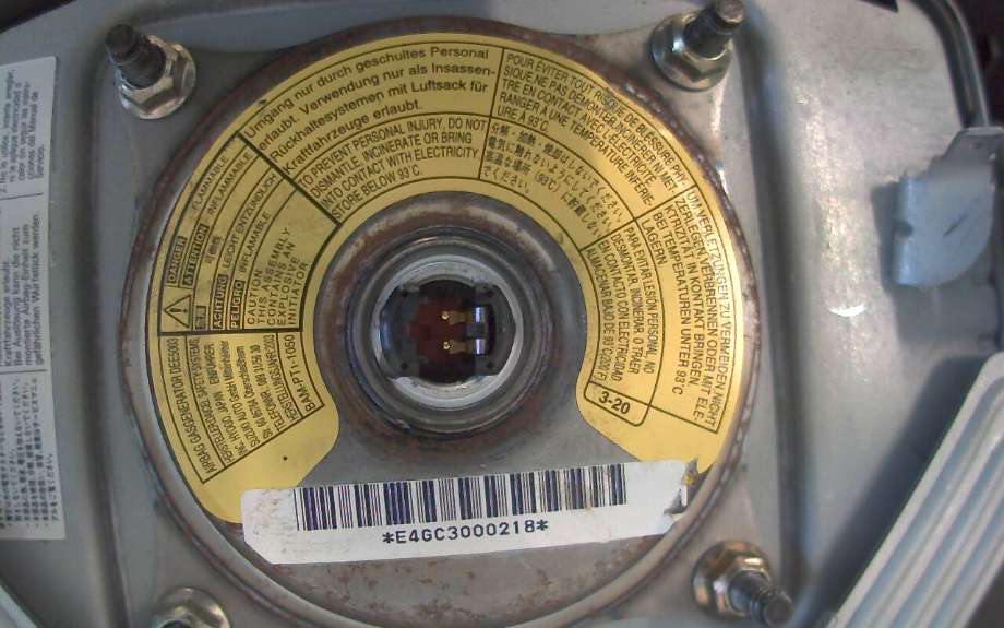Airbag rattpute til Suzuki Grand Vitara 1998-2005 (Type II)  (SUZUKI|48150-50J10A|)