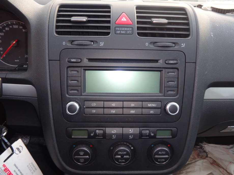 Bilstereo til VW Golf V, Combi, 2003-2008 (VOLKSWAGEN|1K0035186P)