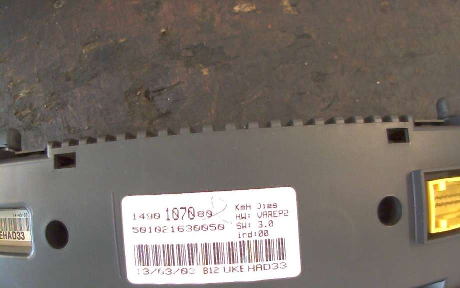 Instrumentpanel til Citroën C8 2003-2008 (CITROEN|501021630050|)