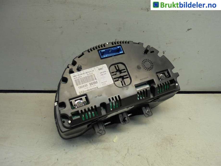 Instrumentpanel til VW E-Up 2013-2019  (VOLKSWAGEN||1S0920 860M)