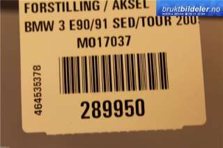 Framaksling 4WD til BMW 3-Serie, 2005-2011 (E90/E91/E92/E93) (E90/E91/E92/E93) (BMW|464535378)