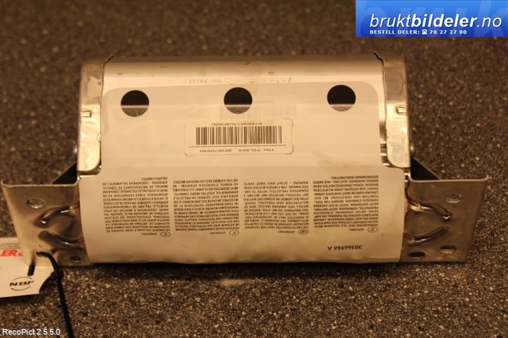 Airbag passasjer til BMW 3-Serie 2005-2011 (E90/E91/E92/E93) (E90/E91/E92/E93) (BMW|)