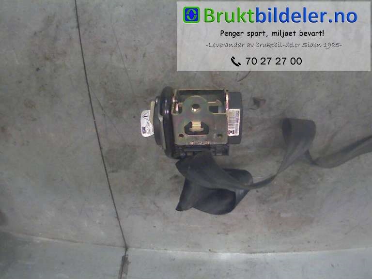 Sikkerhetsbelte foran høyre til Peugeot 307 2001-2004 (Fase 1)  (PEUGEOT||96346430XX)