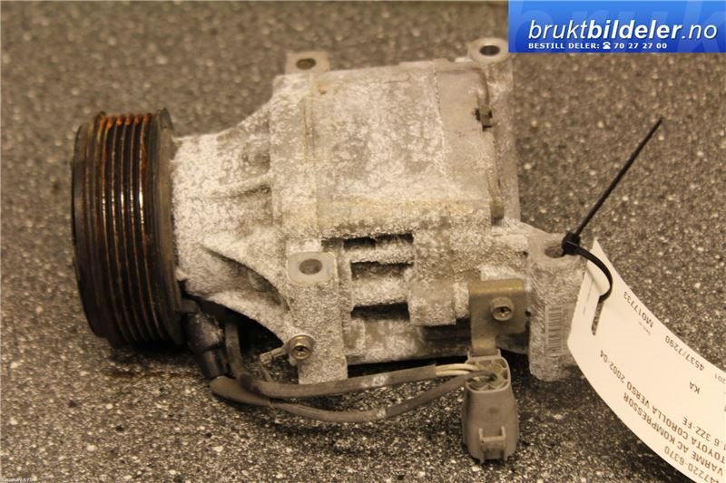 Aircondition kompressor til Toyota Verso, 2002-2004 (COROLLA) (COROLLA) (TOYOTA|447220-6370)