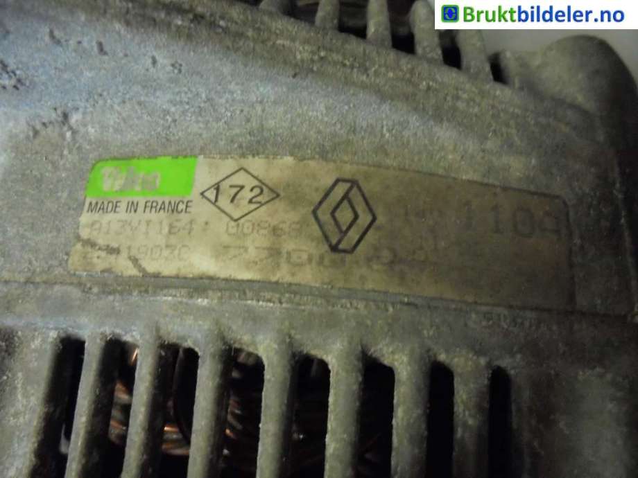 Dynamo til Renault Espace 1997-2002 (Type III)  (RENAULT|700 857073|A13V1164|25419030)