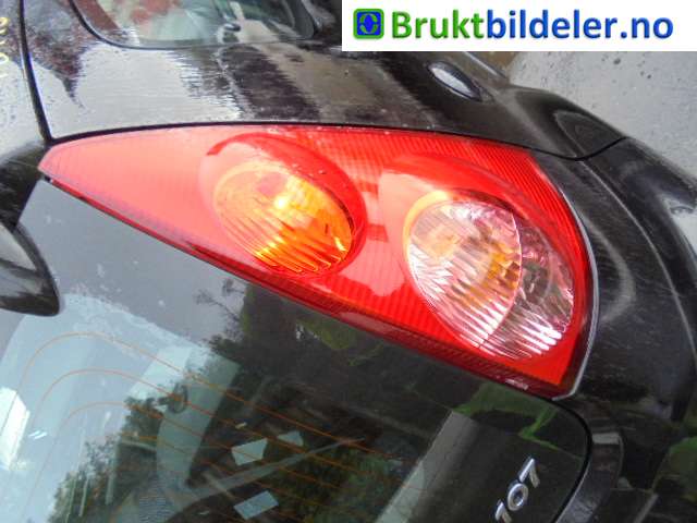 Baklykt høyre til Peugeot 107, 2006-2014  (PEUGEOT|)