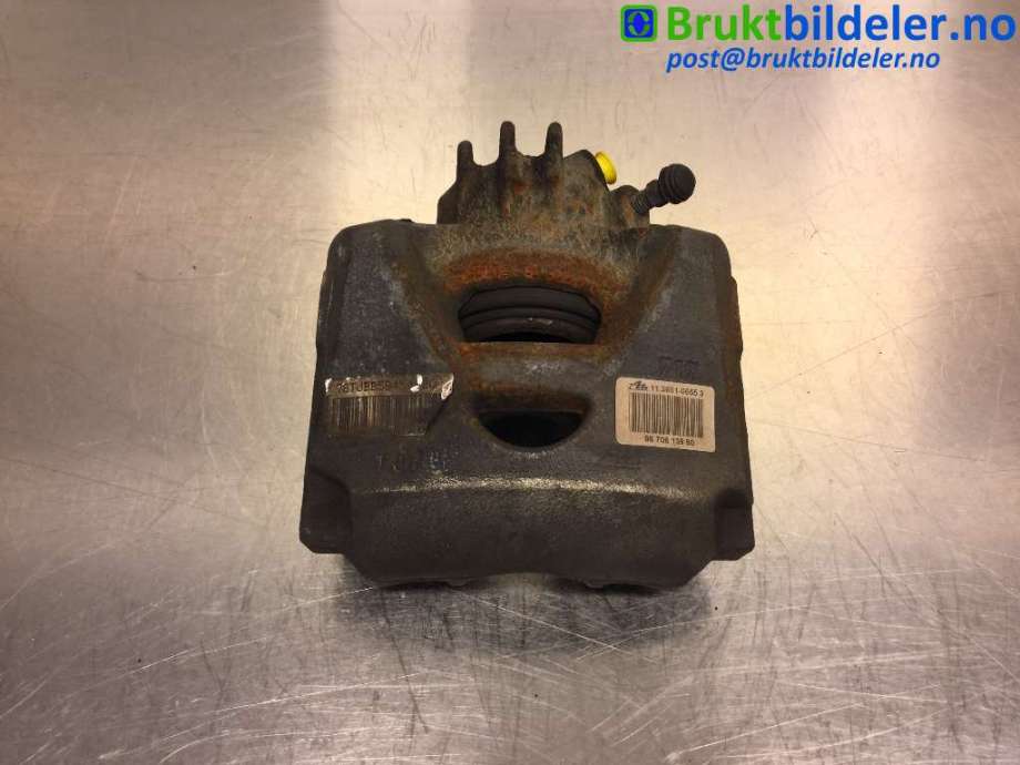 Bremsecaliper venstre foran til Citroën Berlingo, 2015-2019 (Type II, Fase 2)  (CITROEN|96 706 139 80)