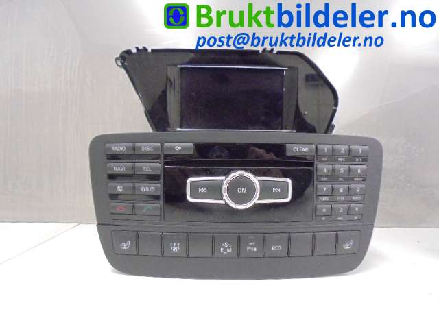 Multimedia display (MCU - Media Controller Unit) til Mercedes GLK, 2008-2015 (X204) (X204) (MERCEDES|A 204 900 99 10)