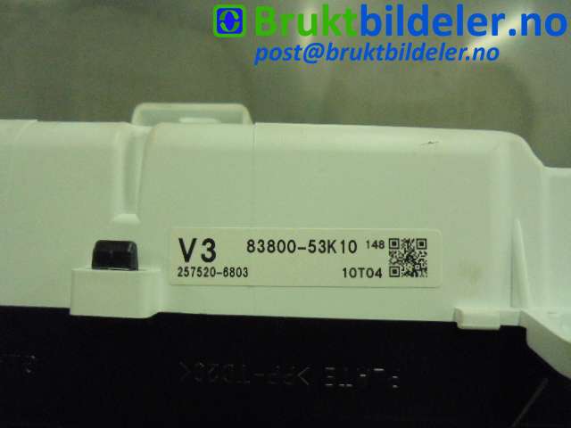 Instrumentpanel til Lexus IS 2013-2020 (Type III) (XE30) (XE30) (LEXUS|83800-53K10|)