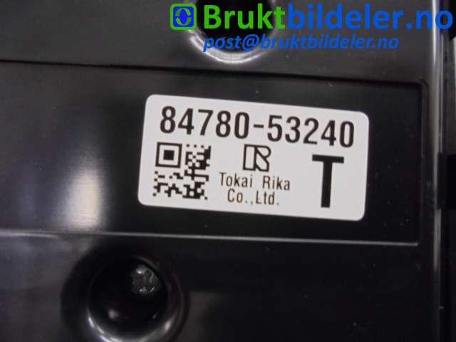 Innredning, Konsoll til Lexus IS 2013-2020 (Type III) (XE30) (XE30) (LEXUS|56620-53200||84780-53240)