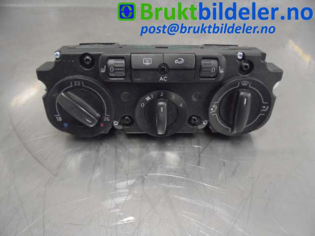 Varmeapparat betjening til VW Golf V, Combi, 2003-2008  (VOLKSWAGEN|1K1 820 045 B)