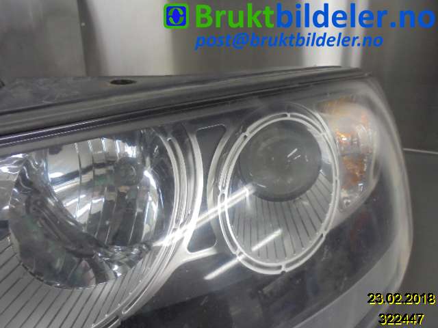 Frontlykt venstre halogen til Hyundai Santa Fe 2006-2009 (Type II, Fase 1)  (HYUNDAI|18390116|)