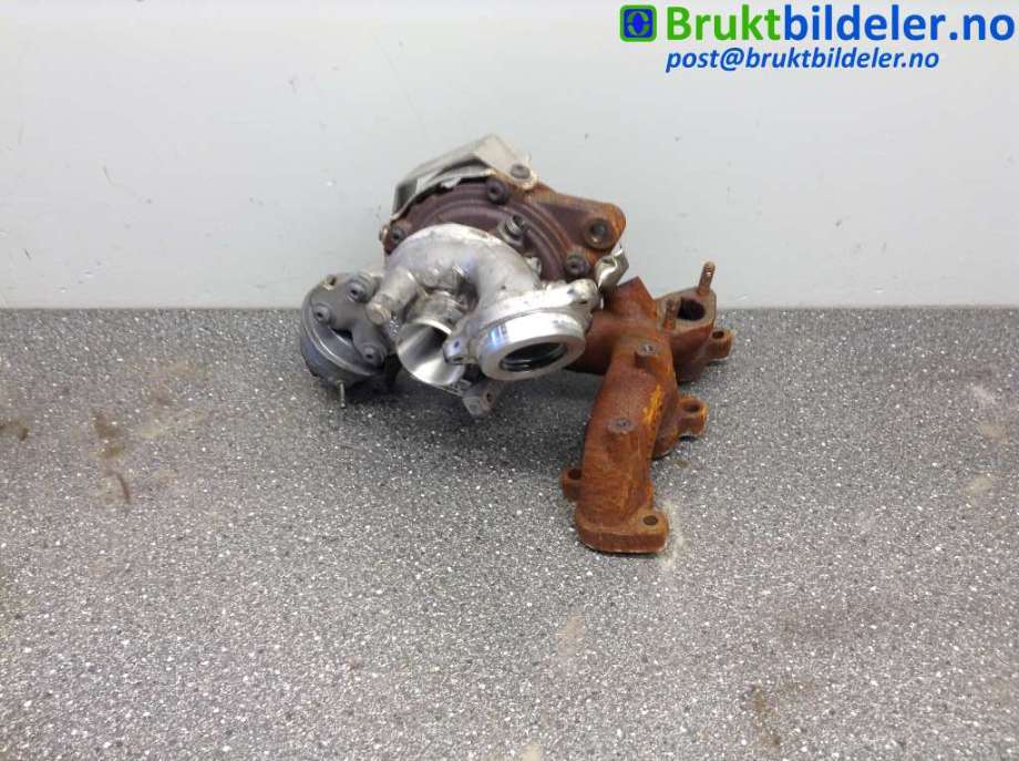 Turbo til VW Polo, 2009-2014 (Type V, Fase 1) (VOLKSWAGEN|03P 253 019 B)