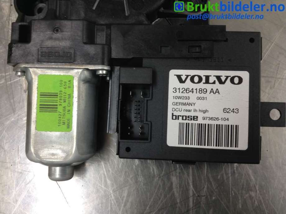 Ruteheis venstre til Volvo V50 2007-2012 (Fase 2)  (VOLVO|31264189 AA|973626-104|)