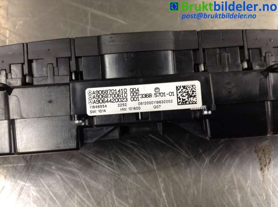 Bryter diverse til Mercedes Sprinter 2013-2018 (Fase 2) (906) (906) (MERCEDES|A 906 870 14 10|)