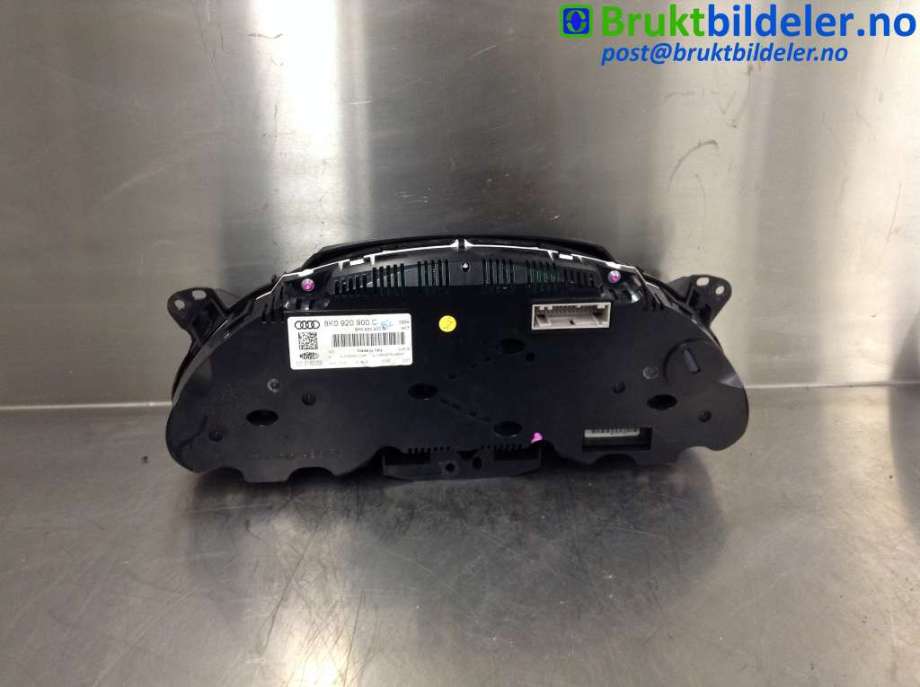 Instrumentpanel til Audi A4 2007-2014 (Type IV) (B8) (B8) (AUDI|8K0 920 900 C|503 001 621 506|)