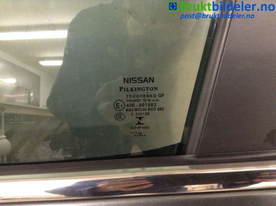 Siderute venstre foran til Nissan Qashqai 2014-2021 (Type II)  (NISSAN||43R-001582)