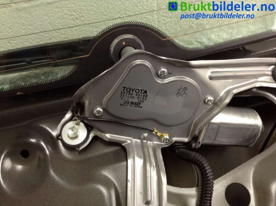 Viskermotor bakrute til Toyota Avensis 2003-2008 (Type II)  (TOYOTA|85130-05100|259600-0103|)