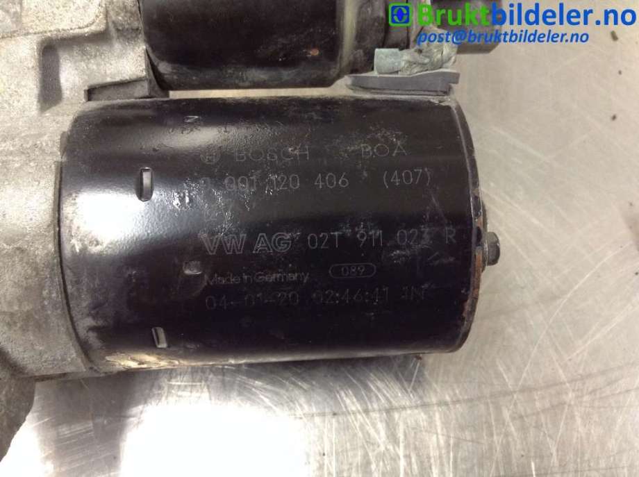 Starter til VW Golf V, Combi 2003-2008  (VOLKSWAGEN|02T911023R|0 001 120 406|)