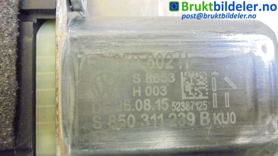 Ruteheis høyre foran til VW Transporter / Caravelle 2015-2019 (T6) (T6) (7EO 959 802|)