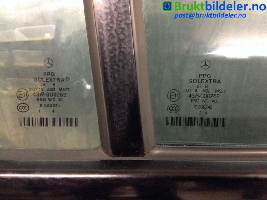 Siderute høyre bak til Mercedes E-Klasse 2006-2009 (Fase 2) (W211) (W211) (MERCEDES AVANTGARD||43R-000262)