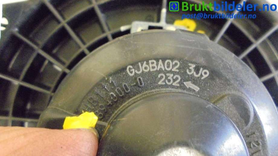 Varmeapparat motor til Mazda 6 2002-2008 (Type I)  (MAZDA|GJ6BA02|)