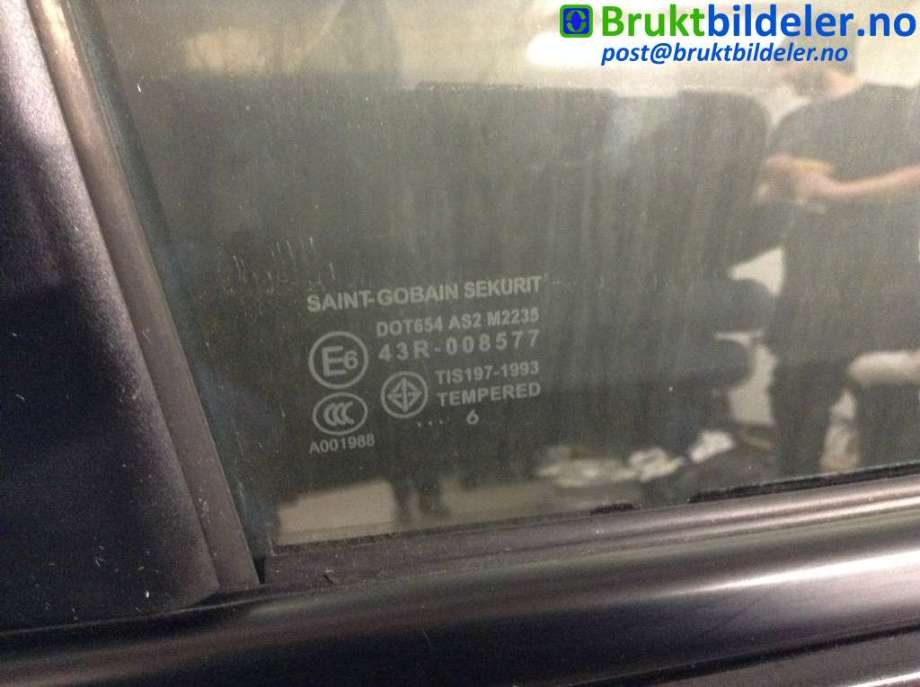 Siderute høyre bak til Mazda 3 2003-2005 (Type I, Fase 1) (MAZDA||43R-008577)