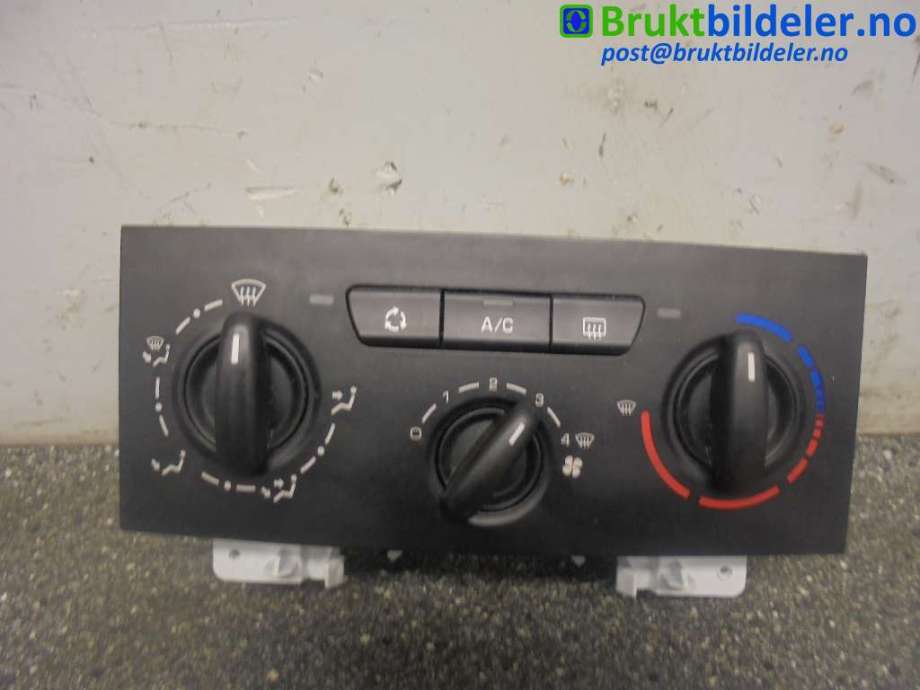 Varmeapparat betjening til Peugeot Expert, 2007-2016 (Type II)  (PEUGEOT|14 001 533 80)