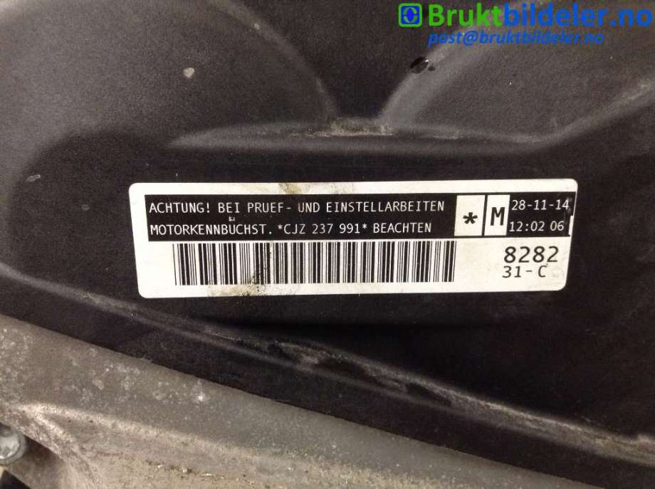 Motor bensin til Škoda Fabia 2014-2021 (Type III)  (SKODA|04E 103 023 AL|CJZC|)