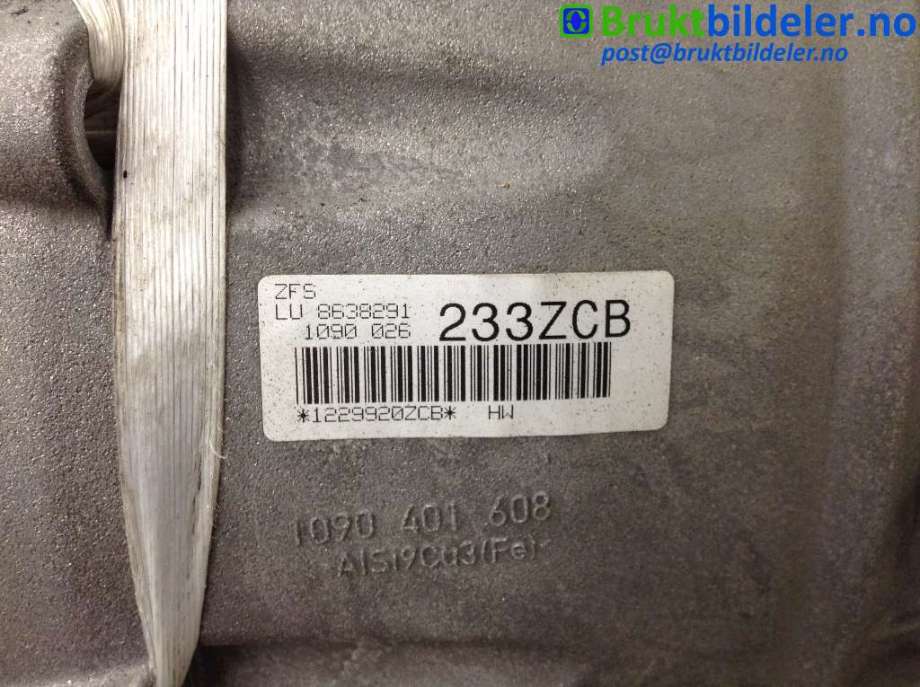Girkasse automat til BMW X3 2010-2017 (F25) (F25) (BMW|8 638 291|GA8HP45X - ZCB|)