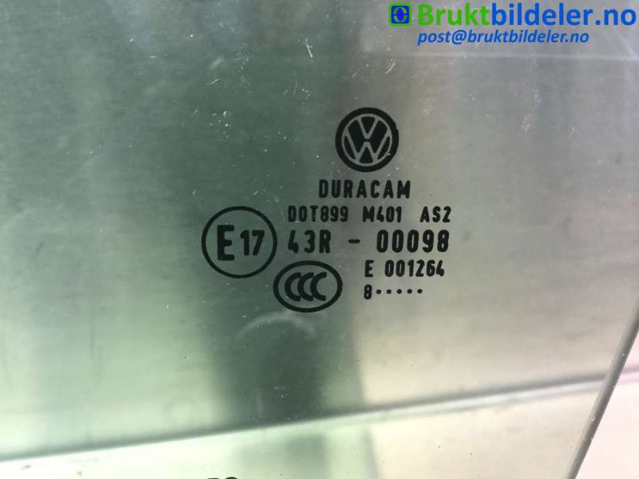 Siderute venstre foran til VW Tiguan 2016-2020 (Type II, Fase 1) (VOLKSWAGEN||43R-00098)