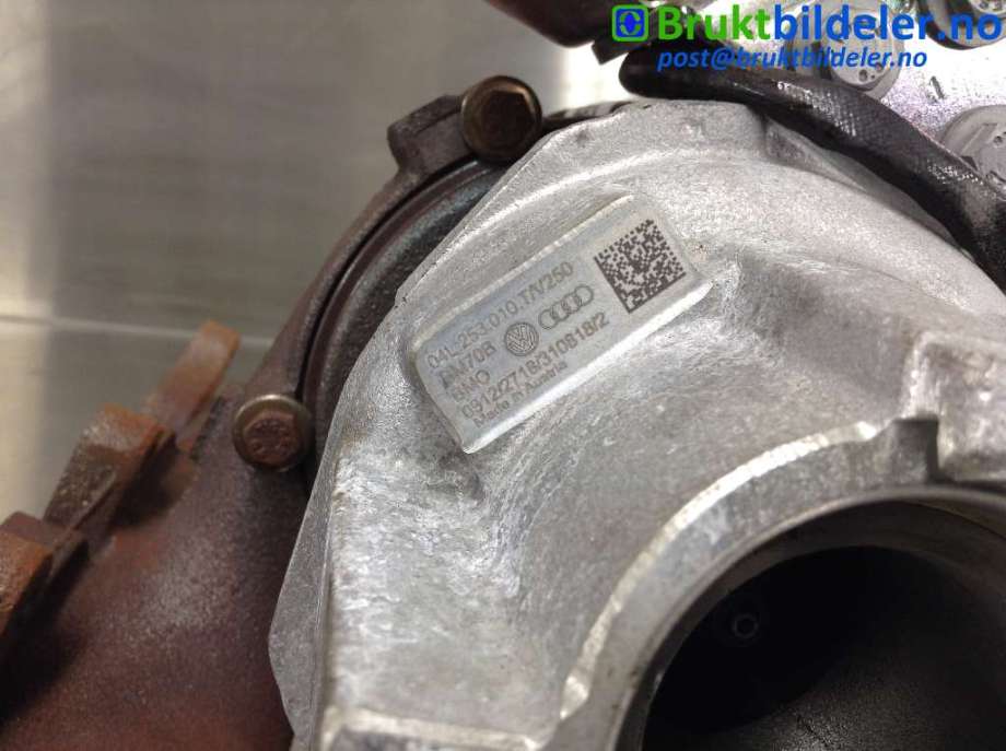 Turbo til VW Tiguan 2016-2020 (Type II, Fase 1)  (VOLKSWAGEN|04L 253 010 T|BM70B|)