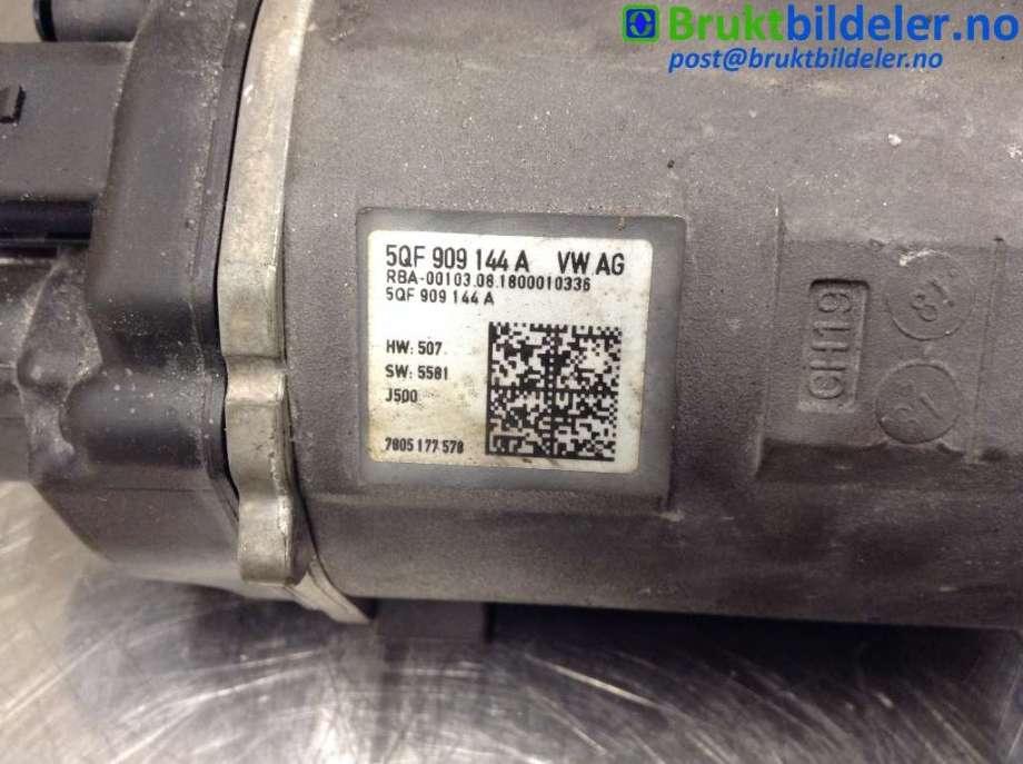 Servo pumpe elektrisk til VW Tiguan 2016-2020 (Type II, Fase 1) (VOLKSWAGEN|5QF 909 144 A|7805 177 578|)