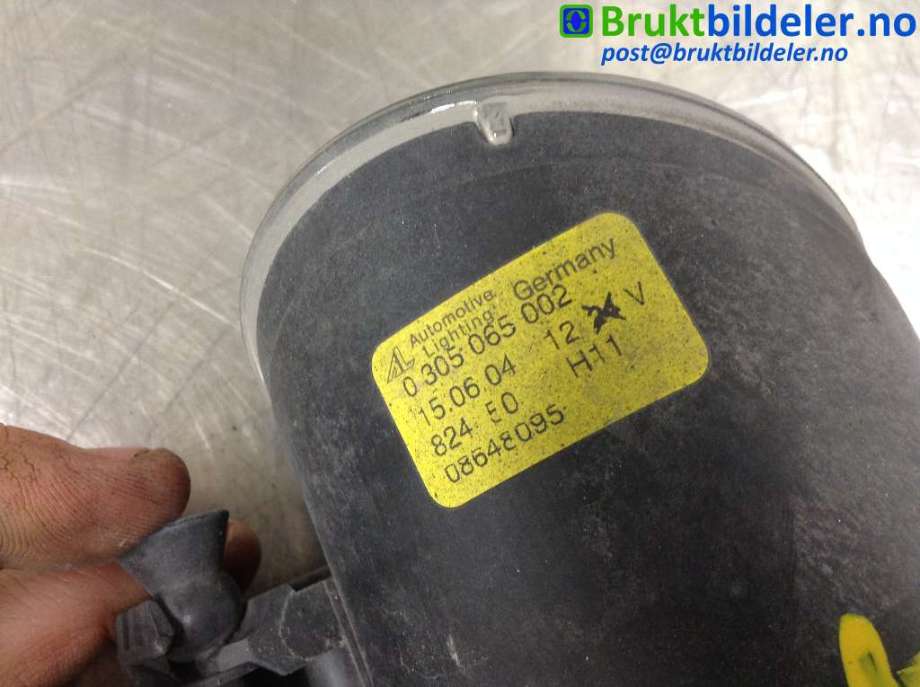 Tåkelykt høyre foran til Volvo S40 2004-2007 (Type II, Fase 1)  (VOLVO|824-50-|0 305 065 002|)