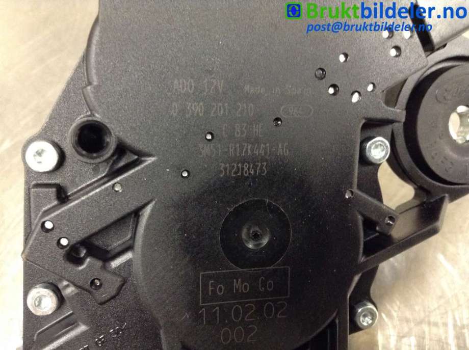 Viskermotor bakrute til Ford Mondeo 2011-2014 (Type IV, Fase 2)  (FORD|3M51-R17K441-AG|)